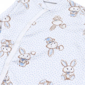 Бебешки ромпър с шапка "Rabbits" 4