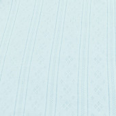 Бебешки ажурен ромпър в синьо 3