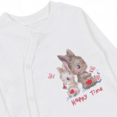 Бебешки ромпър с аксесоар ''Happy time'' 5