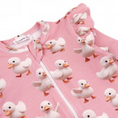 Бебешки ромпър с цип "Happy duck" 3