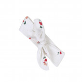 Бебешки ромпър на цветчета с аксесоар 4