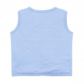 Бебешки трикотажен елек с пухена подплата "Adventure"" 2