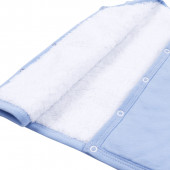 Бебешки трикотажен елек с пухена подплата "Adventure"" 4