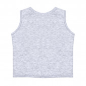 Бебешки трикотажен елек с пухена подплата "Cool boy" 2