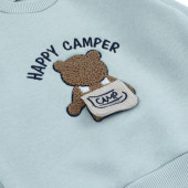Бебешки ватиран комплект "Camp" в синьо 4