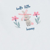 Бебешко боди за момичета "Hello bunny" 2