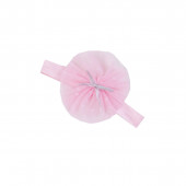 Бебешко боди-рокля с аксесоар "Heart" в розово 4