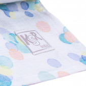 Бебешко муселиново одеяло "Colored dots" 100 х 130 см 3