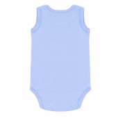 Бебешко памучно боди-потник "Be happy" 2