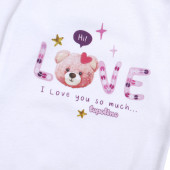 Бебешко памучно боди "Love" 3