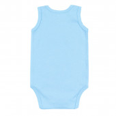 Бебешко памучно боди-потник "Dinosaur" 2