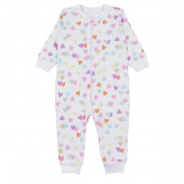 Бебешки ромпър с цип и открити крачета ''Happy girl'' 4