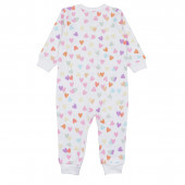 Бебешки ромпър с цип и открити крачета ''Happy girl'' 2