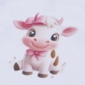 Бебешко памучно боди "Cow" 3