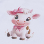 Бебешко памучно боди "Cow" 3