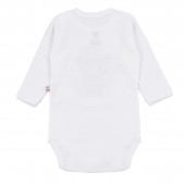 Бебешко памучно боди "Rabbit" в екрю 2