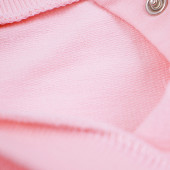 Бебешка рокля с панделки в розово 3