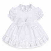 Бебешка рокля с ефирна пандела 3