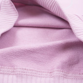 Плътна блуза "Sweet bear" в цвят пепел от рози 3