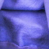 Ватирана блуза с надписи на гърба "Athletic" в синьо 4