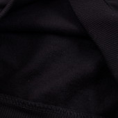 Ватирана блуза с щампа на гърба "Origin" в черно 4