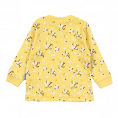 Бебешка памучна блуза  във флорален десен 2