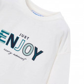Детска памучна блуза "Enjoy" 3