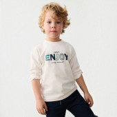 Детска памучна блуза "Enjoy" 4