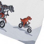 Детска памучна блуза "Motocross" 3