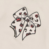 Детска плътна блуза ''Gorgeous'' в бежово 3