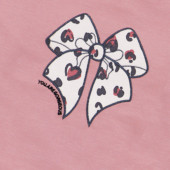 Детска плътна блуза ''Gorgeous'' в опушено розово 3