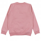 Детска плътна блуза ''Gorgeous'' в опушено розово 2