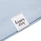 Детска блуза''Happy digger'' в светлосиньо 4