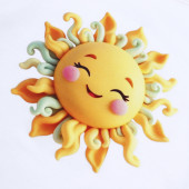 Детска блуза ''Sun kiss'' в екрю 3