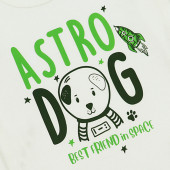 Памучно боди ''Astro'' в екрю 2