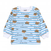 Дънков гащеризон с блуза и аксесоар "Мечо" 6