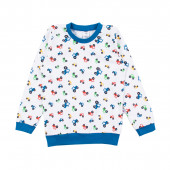 Детска памучна пижама в принтиран десен за момчета 2