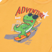 Детска блуза "Adventure" в оранжево 2