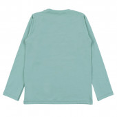 Детска блуза "Craft" в бледозелено 2