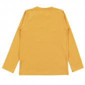 Детска блуза "Craft" в горчица 2