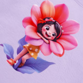 Детска блуза "Flower fairy" в лилаво 3