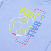 Детска блуза "Football" в синьо 2