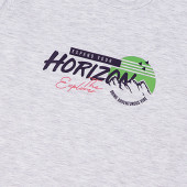 Детска блуза "Horizon" в сив меланж 2