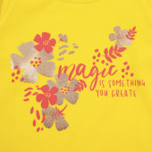 Детска блуза "Magic" в жълто 3