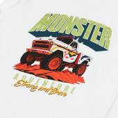 Детска блуза "Monster" в екрю 2