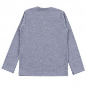 Детска блуза "Отряд" в сив меланж 2