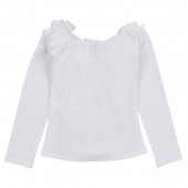 Детска блуза с ефектно деколте 2