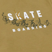Детска блуза "Skate" в цвят тютюн 3