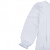 Детска блуза солей в бяло 3
