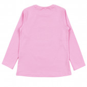Детска блуза "Sweet girl" в розово 2